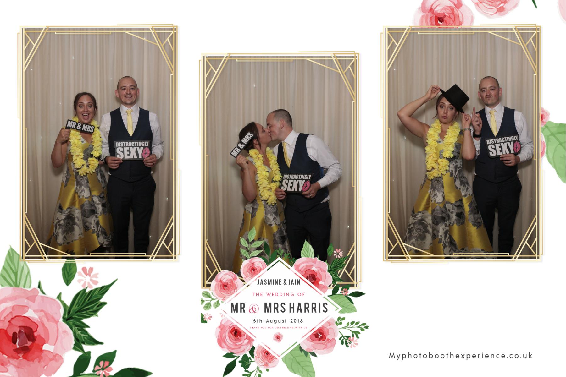 Mr & Mrs Harris  | View more photos from the event at gallery.myphotoboothexperience.co.uk/u/MyPhotoBoothExperienceLtd/Mr-Mrs-Harris